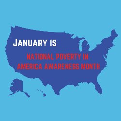 National Poverty in America Awareness Month 